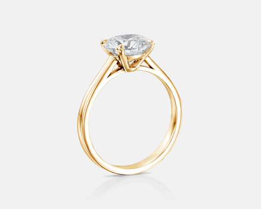 Solitaire Ring With Round