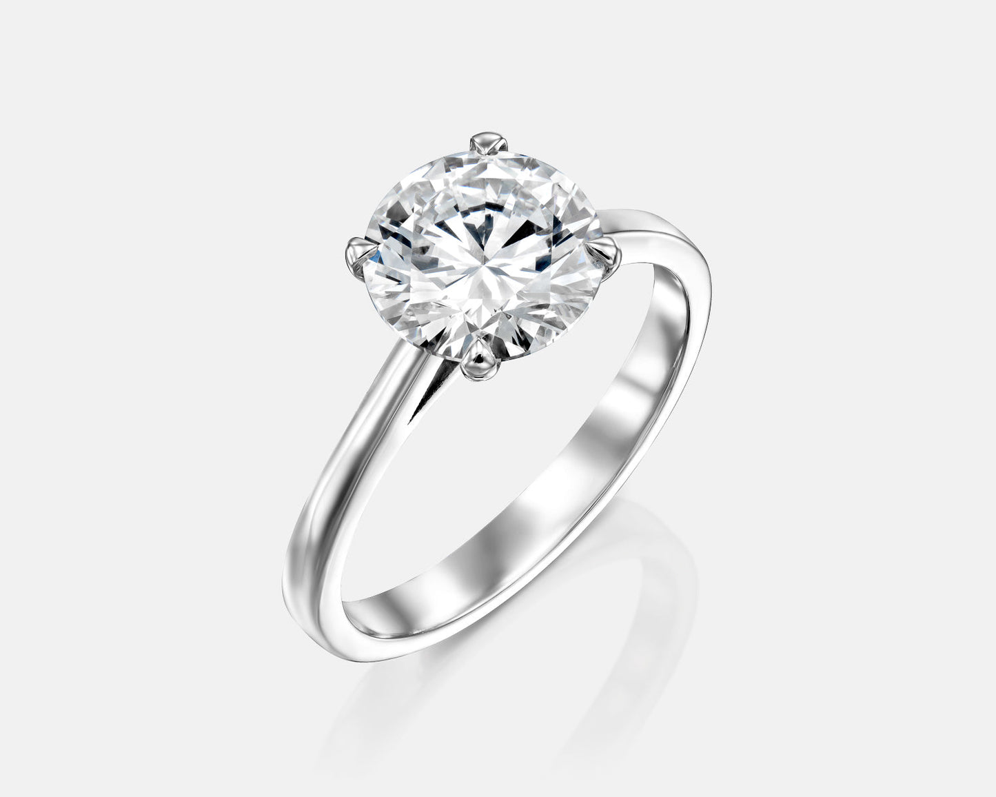 Solitaire Ring With Round