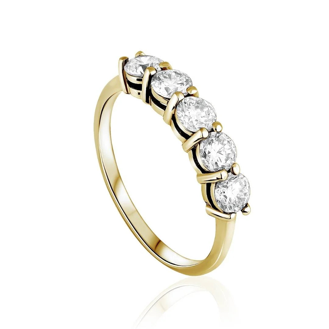 Half Eternity 5 stones