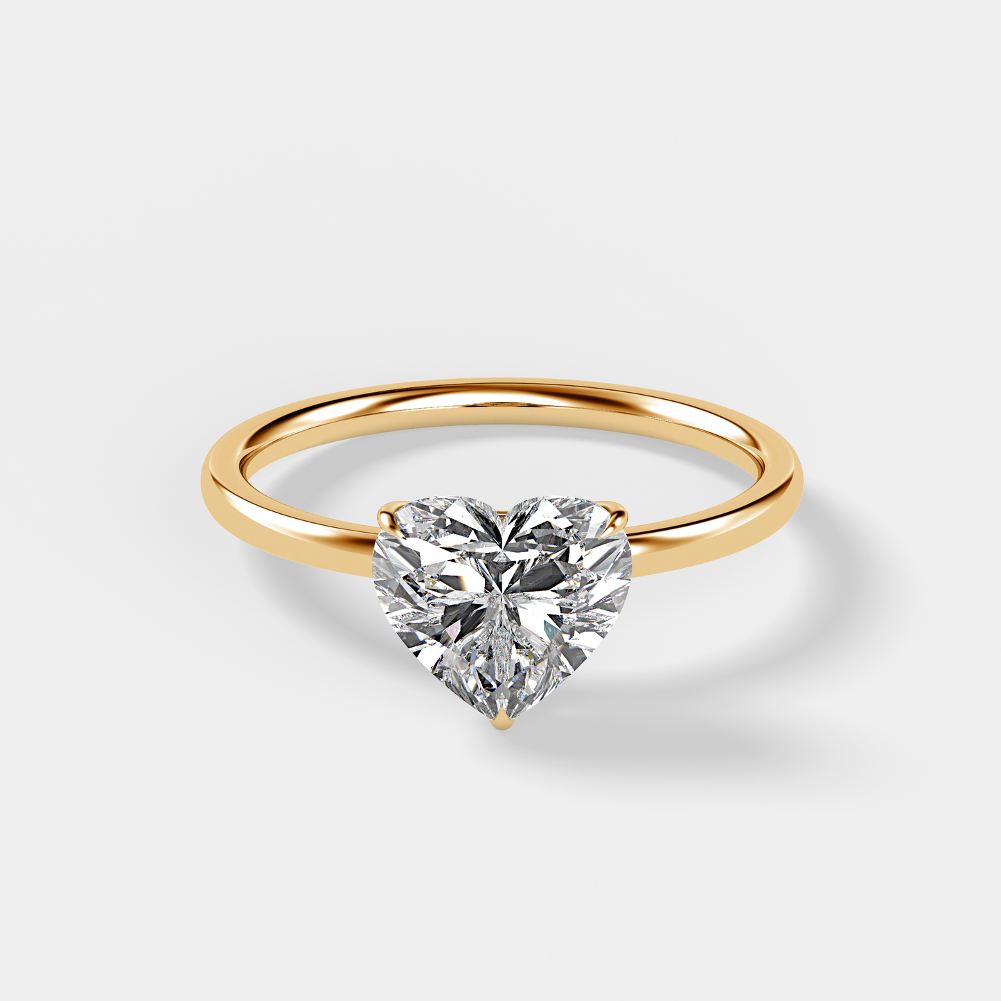 Solitaire Ring With HS
