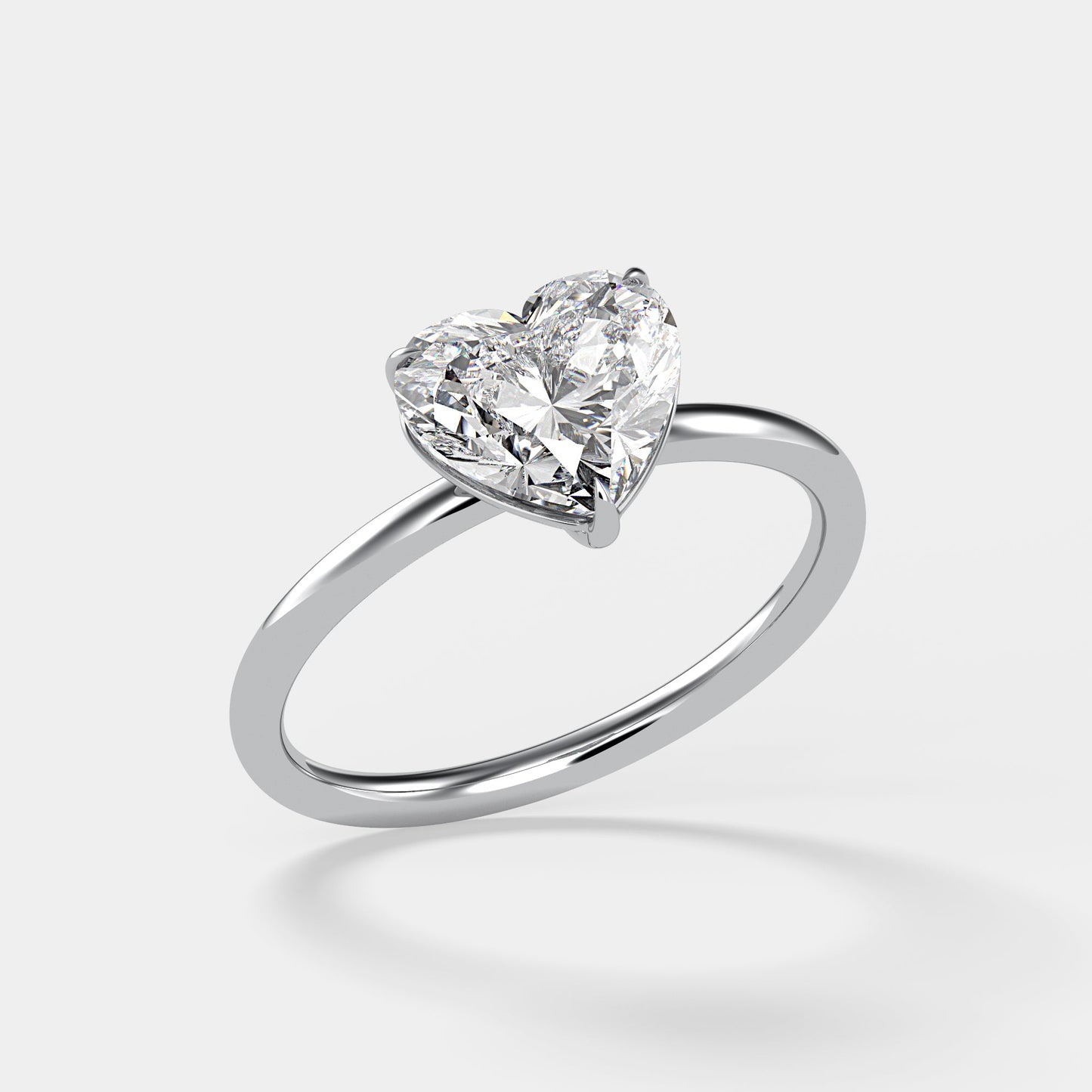 Solitaire Ring With HS
