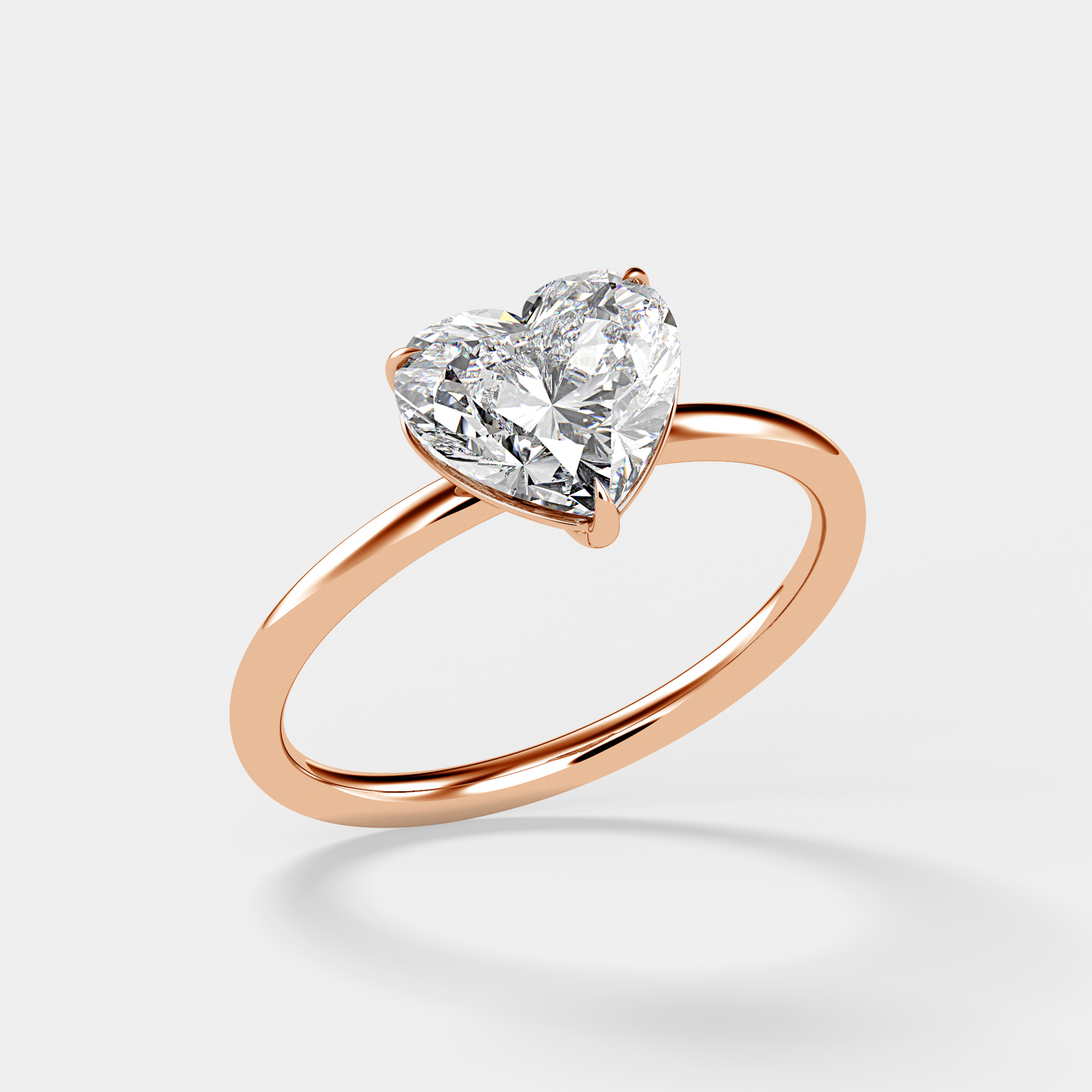 Solitaire Ring With HS