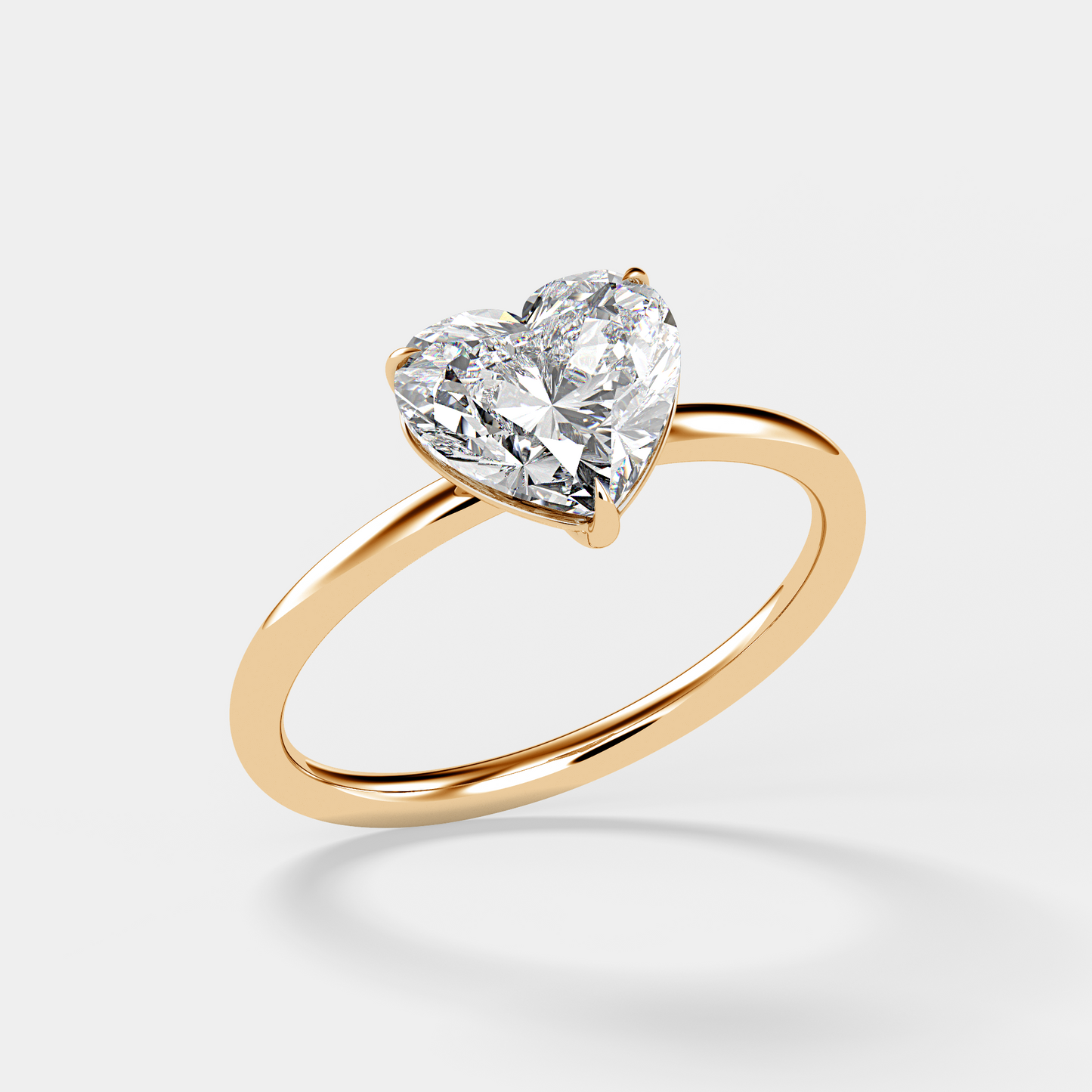 Solitaire Ring With HS