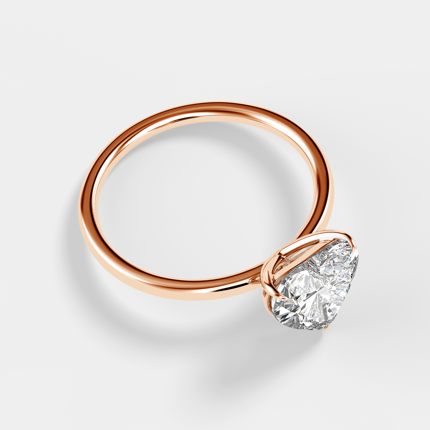 Solitaire Ring With HS