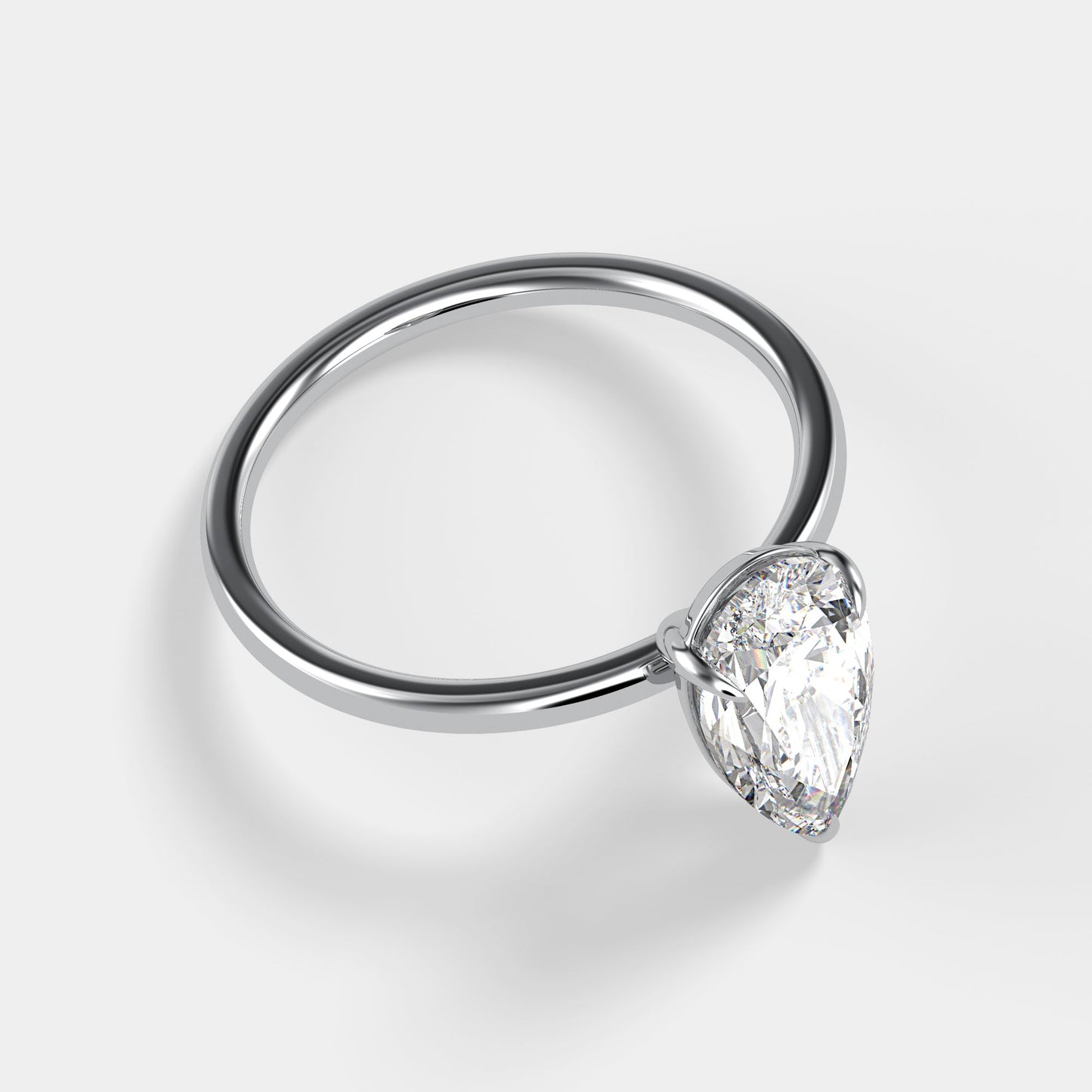 Solitaire Ring With PS