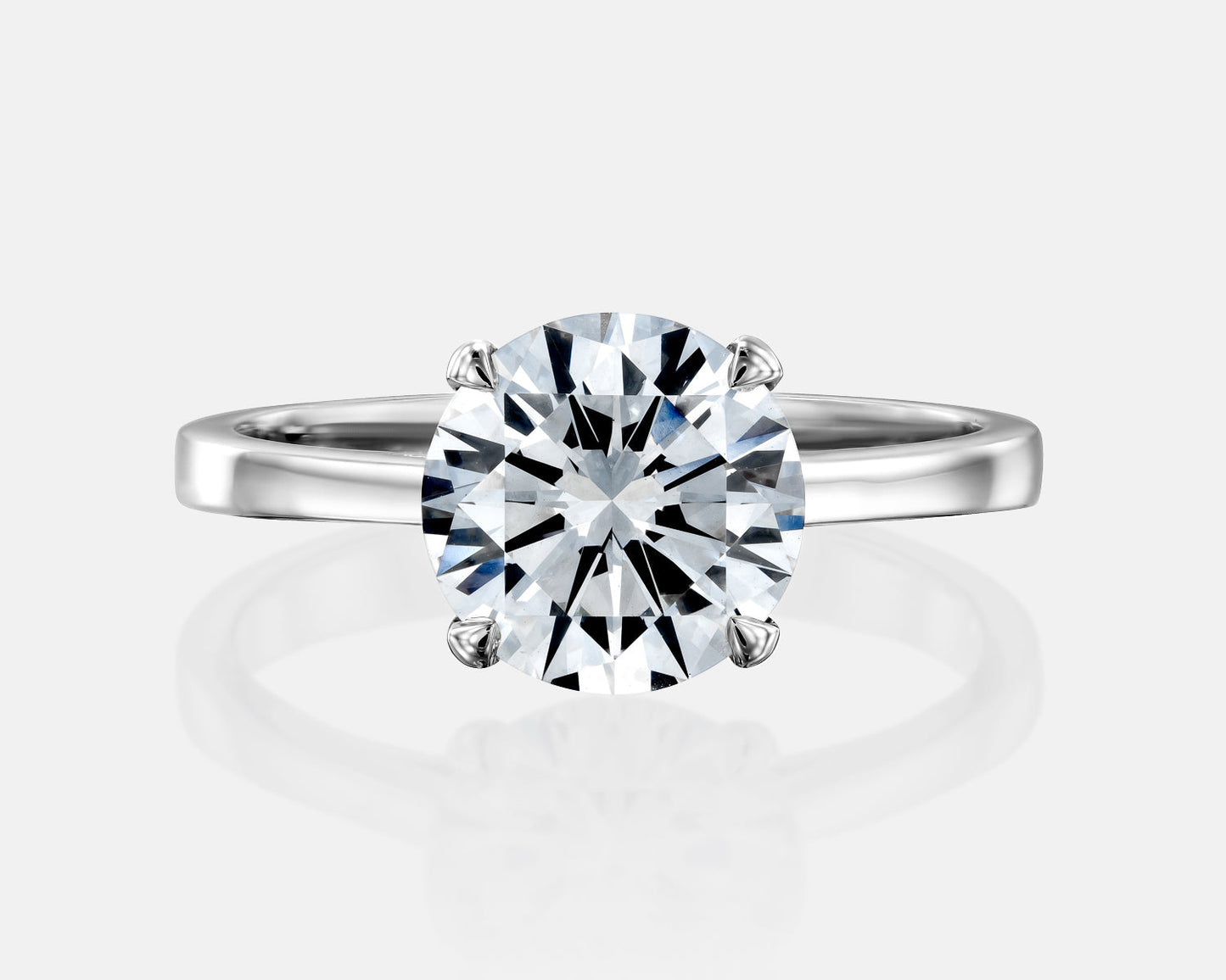 Solitaire Ring With Round