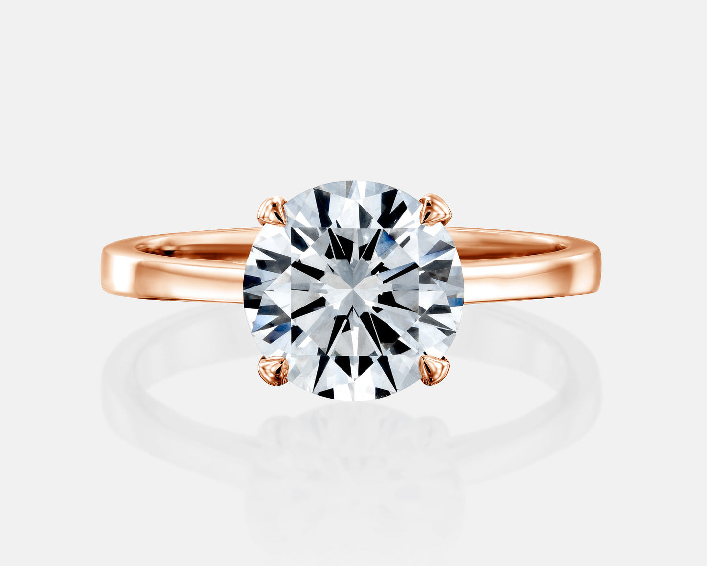 Solitaire Ring With Round