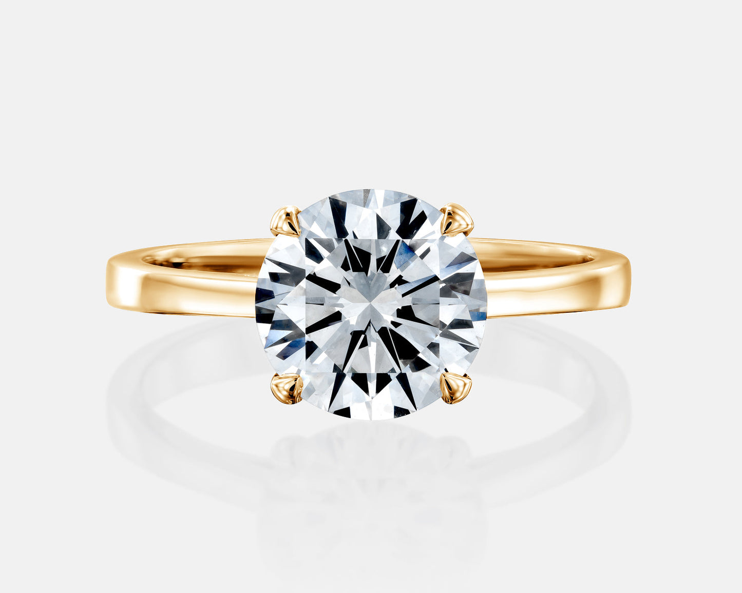 Solitaire Ring With Round