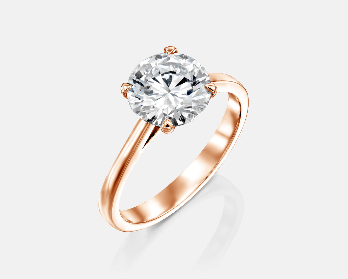 Solitaire Ring With Round