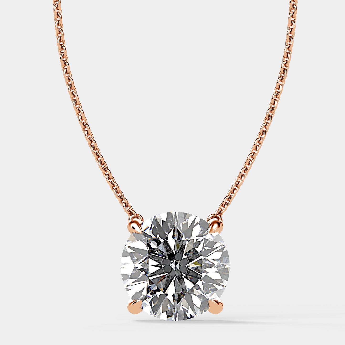 Pendant Solitaire Round