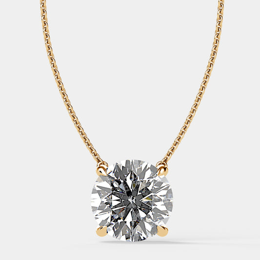 Pendant Solitaire Round