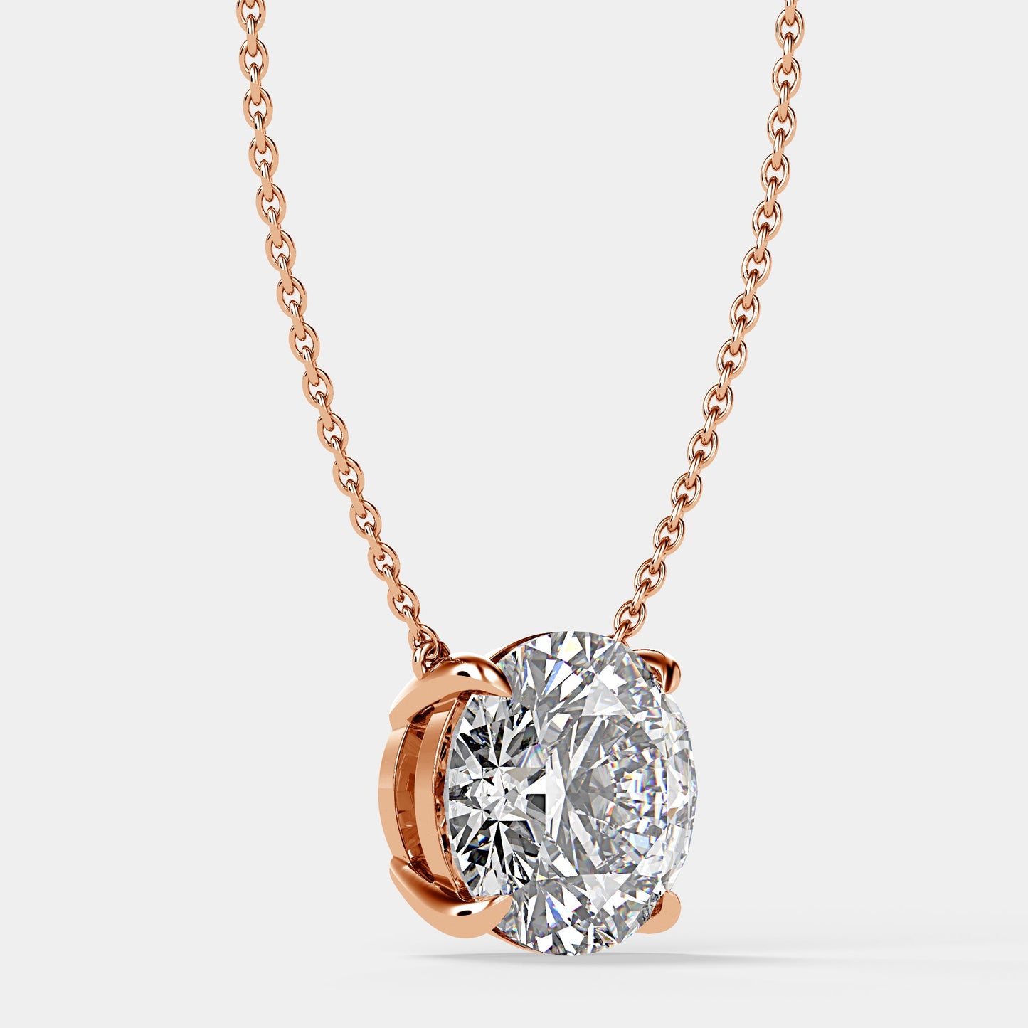 Pendant Solitaire Round