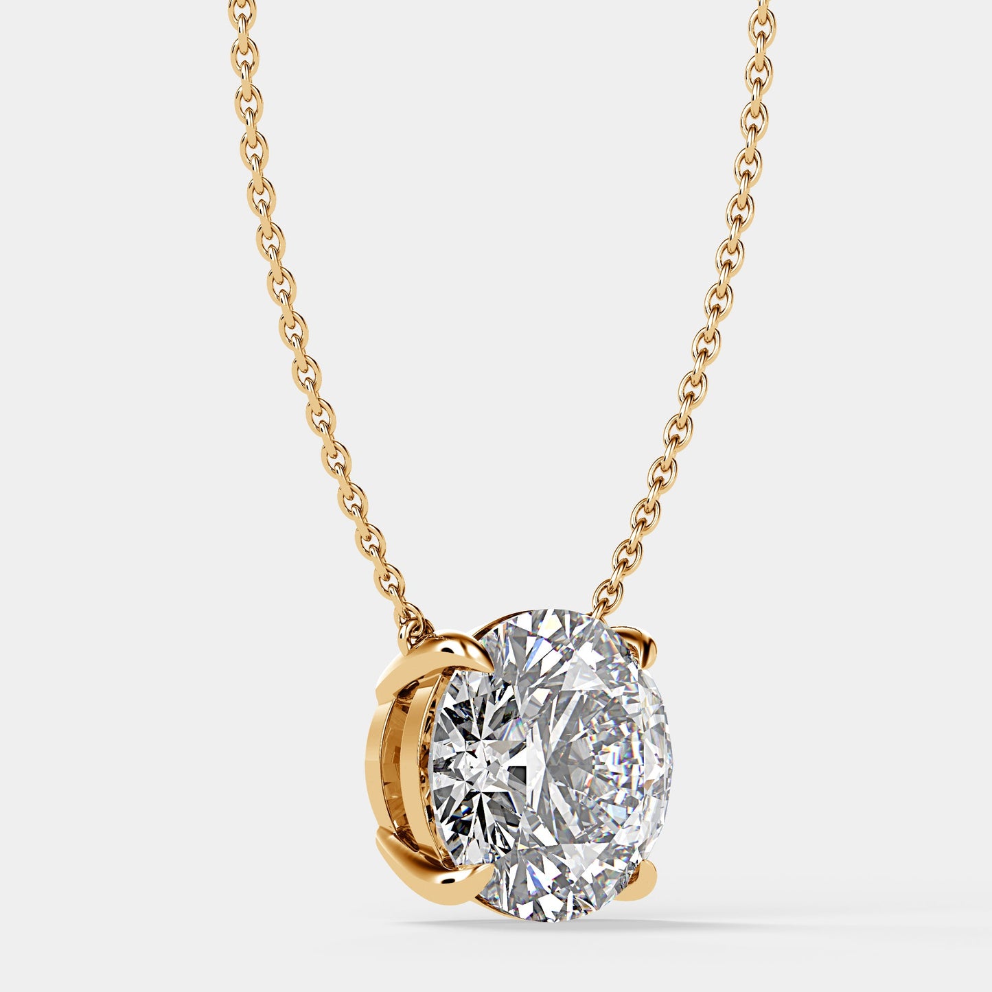 Pendant Solitaire Round