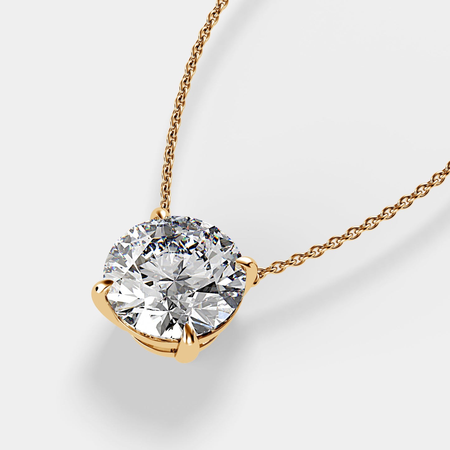 Pendant Solitaire Round