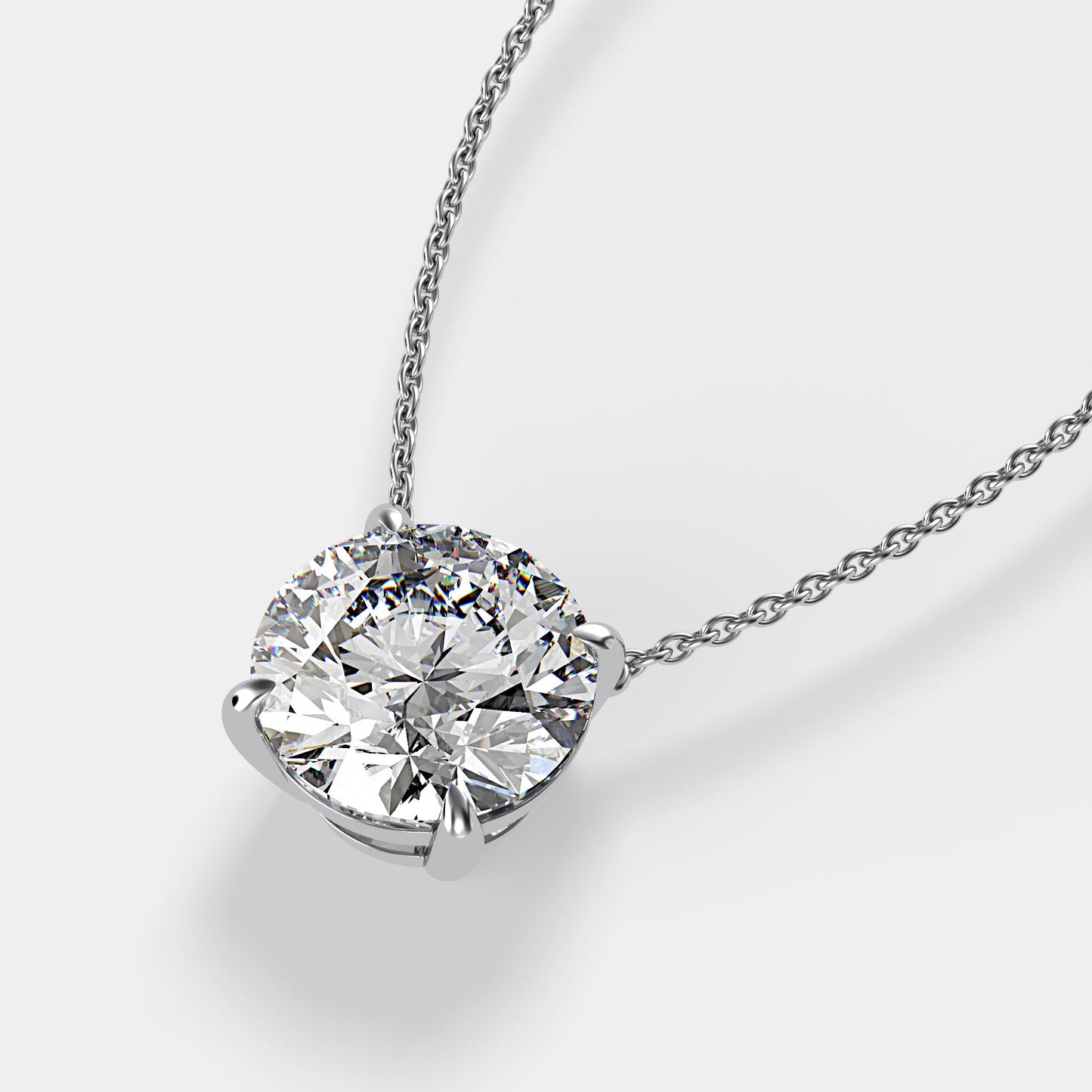 Pendant Solitaire Round