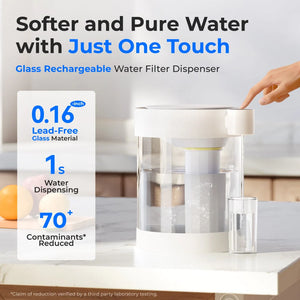 Use "WD12W" to Save $24 off on WD-ED12W Glass Electric Water Filter Dispenser - Instant Filtration for Soft WaterGet Tracking LinkView Performance