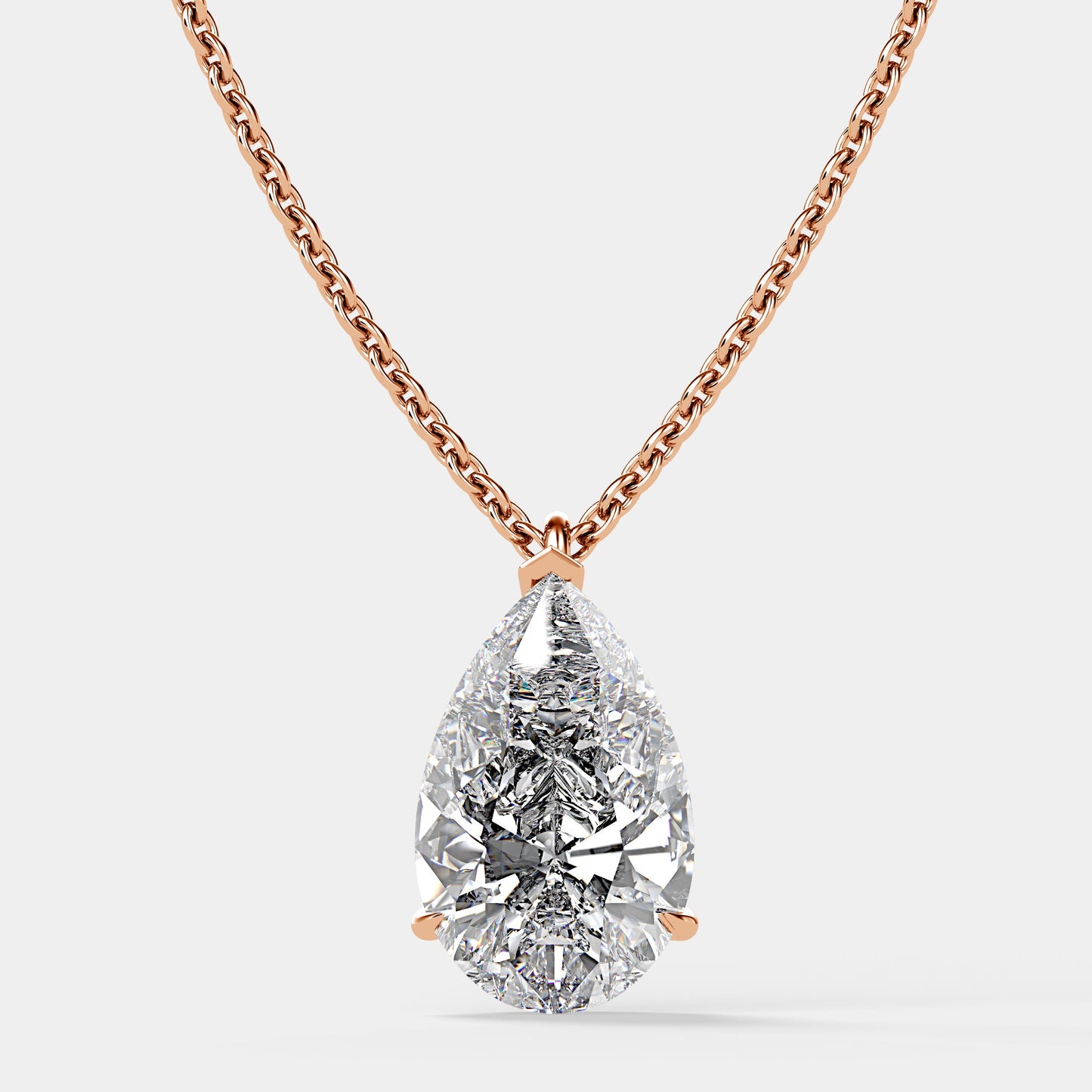 Pendant Solitaire Pear Shape