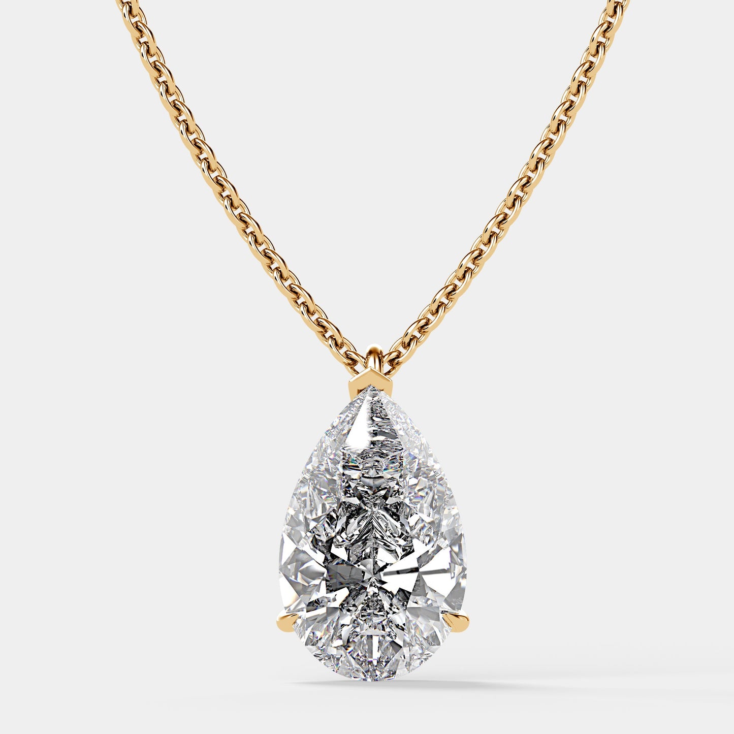 Pendant Solitaire Pear Shape