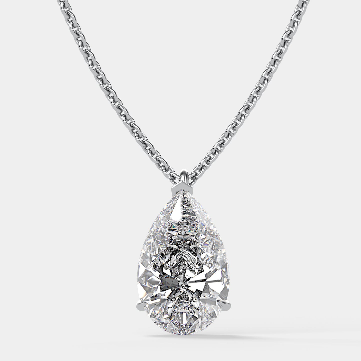 Pendant Solitaire Pear Shape