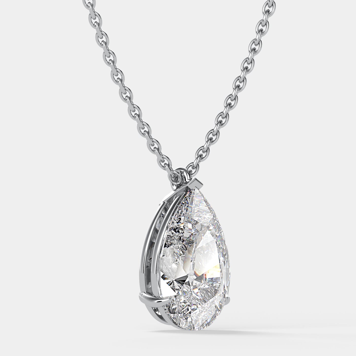 Pendant Solitaire Pear Shape